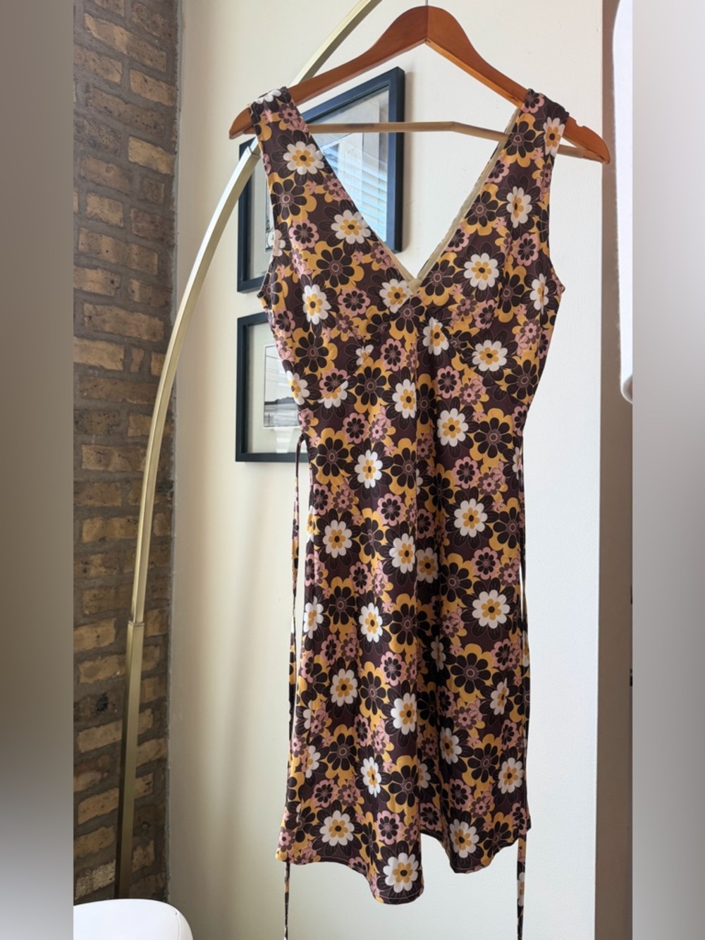 Peppermayo Floral Slip Dress size 2 NWOT